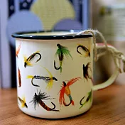 Wild& Wolf 英國風飛蠅釣系列 琺瑯馬克杯