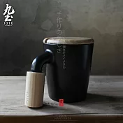 九土極簡創意時尚奶茶咖啡杯 極致黑