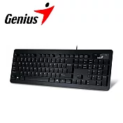 Genius昆盈Slim Star 130超薄時尚輕巧鍵盤 黑(SlimStar130-BK)