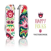 VICTORINOX 限量迷你7用印花瑞士刀-波蘭快樂夥伴