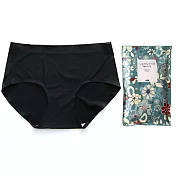 日式超彈力冰絲網眼透氣舒柔內褲(2件組)神祕黑