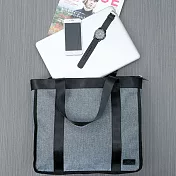 eeCute職人品味手提肩背包-EEEL008-DG-石墨灰