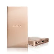 SONY Type-C 5000mAh 鋁合金 行動電源 (CP-SC5) 原廠公司貨香檳金