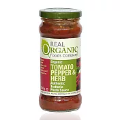 REAL ORGANIC 有機蕃茄紅甜椒義麵醬(350g)