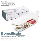 【樂扣樂扣】耐熱玻璃調理盤/磅蛋糕盤
