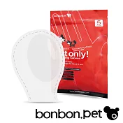 BONBONPET® 寵物專用濕紙巾 貓狗擦澡手套_單包(5片入)