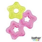 英國【Brother Max】冰涼星星固齒器 3 入組 - 粉