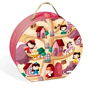 【法國Janod】地板大拼圖-公主樹屋36pcs