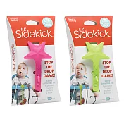 美國lil Sidekick - 固齒防掉帶 【2入組】密桃紅+青蘋綠