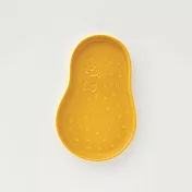 好事花生。瓷皿 / 鵝黃色