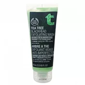 《THE BODY SHOP》茶樹淨化黑頭調理磨砂乳(100ml)