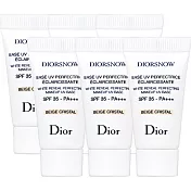 Dior 迪奧 雪晶靈冰透白潤色隔離霜精巧版SPF35(#膚色)(5ml)*6