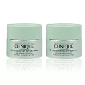 CLINIQUE 倩碧 防護保濕霜SPF25‧PA+++ -中乾性肌膚(7ml)x2入