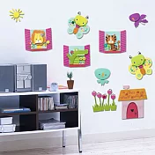 Wally Fun 窩裡Fun 3D立體可愛壁貼 ~ 動物部落 (ZUP1012)