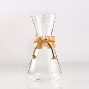 美國Chemex－經典手沖咖啡濾壺（木把．三人份）