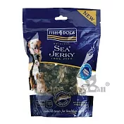 【海洋之星FISH4DOGS】營養潔齒點心—魚皮小丁100g*2入 (13mm / 適合小型犬及作為訓練獎賞)