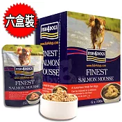 【海洋之星FISH4DOGS】海藻精華鮭魚慕斯(犬用) ─ 6盒裝/100g*36入