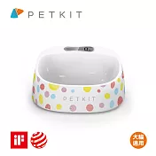 【佩奇】智能抗菌寵物碗 彩色絨球