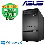 ASUS華碩 K30DA A4-6210四核獨顯 8G/1TB/DRW/Win10 桌上型電腦 (K30DA-0021A621R5T)