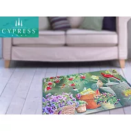美國CYPRESS-不織布吸水止滑腳踏墊 [恬靜花香]
