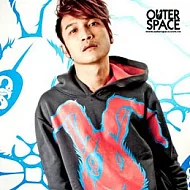 LOVE U,兔!太空兔年帽T Boys Only男款限定(灰黑)XL