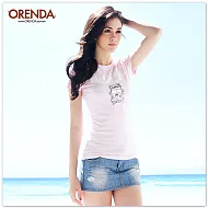 ORENDA 復古衝浪巴士TeeS嫩粉紅
