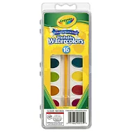 【美國Crayola】16色水彩餅盒