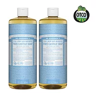 Dr.Bronner’s 美國布朗博士-溫和嬰兒潔顏露946ml(2入組)