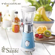 recolte 日本麗克特 Solo Blender Sante迷你果汁機 -天空藍