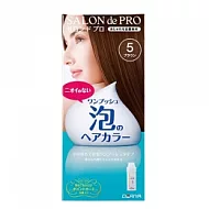 Dariya沙龍級泡沫染髮劑5自然棕(白髮專用)