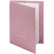 《GO TRAVEL》My passport 手感護照夾(粉紅)