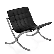 SERRALUNGA Barceloneta 巴塞隆納 戶外休閒椅（黑椅灰腳）