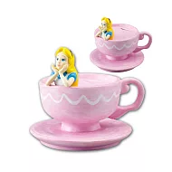 《sun-art》愛麗絲陶磁造型存錢筒(粉紅午茶)