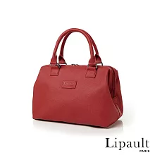 法國時尚Lipault 時尚造型保齡球包S(寶石紅)