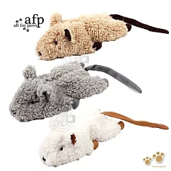 afp 羔羊毛系列 羔羊毛仿麂皮 貓咪玩具 貓玩具 貓薄荷 鈴鐺玩具 寵物玩具 貓薄荷齧齒鼠(隨機出貨)