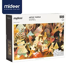 《MiDeer》── 叢林進行曲藝術拼圖(500片) ☆