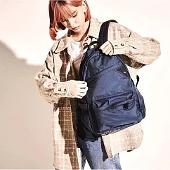 CIE|日系街頭風 多夾層機能防潑水型後背/電腦包 黑色