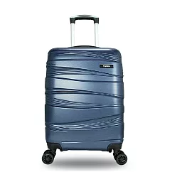 DF travel ─ 愛丁堡系列PC霧面密碼鎖28吋ABS旅行箱 ─ 多色可選 藍色