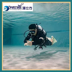 (電子票) 台中【潛立方】單人體驗潛水課程(水肺潛水或自由潛水擇一)90分鐘(MO)【受託代銷】