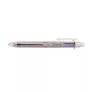 [MUJI 無印良品]5色原子筆(深)+自動筆