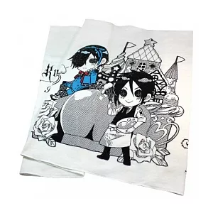 黑執事A款(賽巴斯欽＆謝爾)-大浴巾