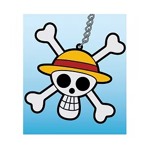 《One Piece 航海王》草帽海賊旗 橡膠鑰匙圈-- COSPA出品