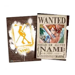 航海王E款(娜美)-L夾-(懸賞圖)