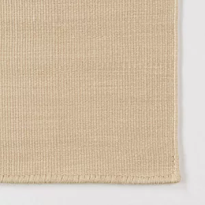 [MUJI 無印良品]印度棉手織柔舒地墊/米色50×120