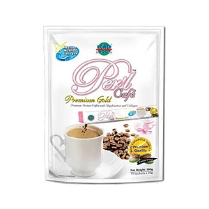 《啡特力 PERL CAFE》頂級金牌深海膠原蛋白咖啡-五合一