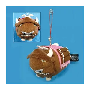 海賊王/航海王系列毛絨公仔螢幕擦吊飾。摩托巴洛