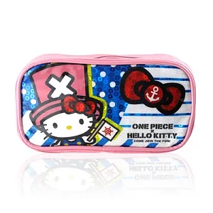 KITTY x 航海王 - 喬巴帽KITTY鉛筆袋 (粉紅)