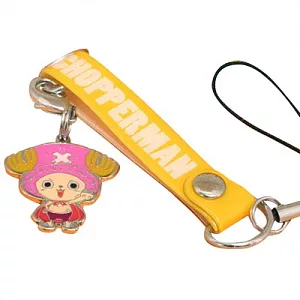 喬巴超人 - 造型徽章吊飾黃