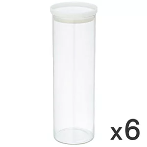 [MUJI 無印良品]耐熱玻璃圓形保存容器/5/6入