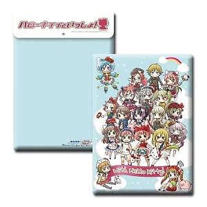 with hello kitty!! 直式資料袋-Q版